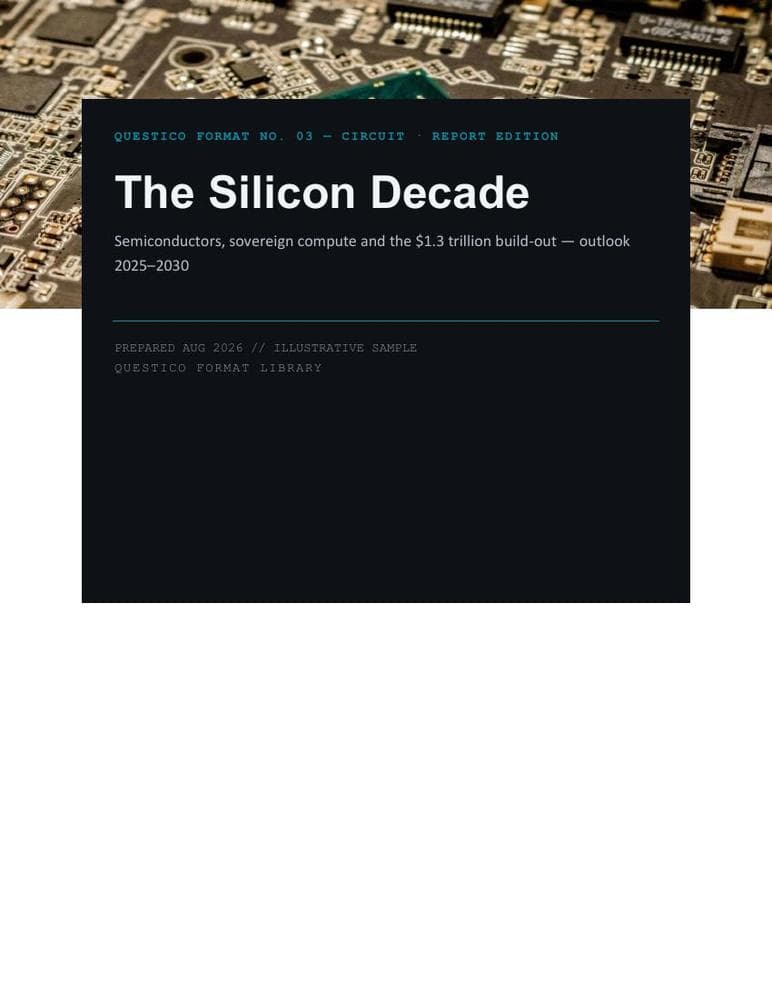 CIRCUIT report format cover — illustrative sample