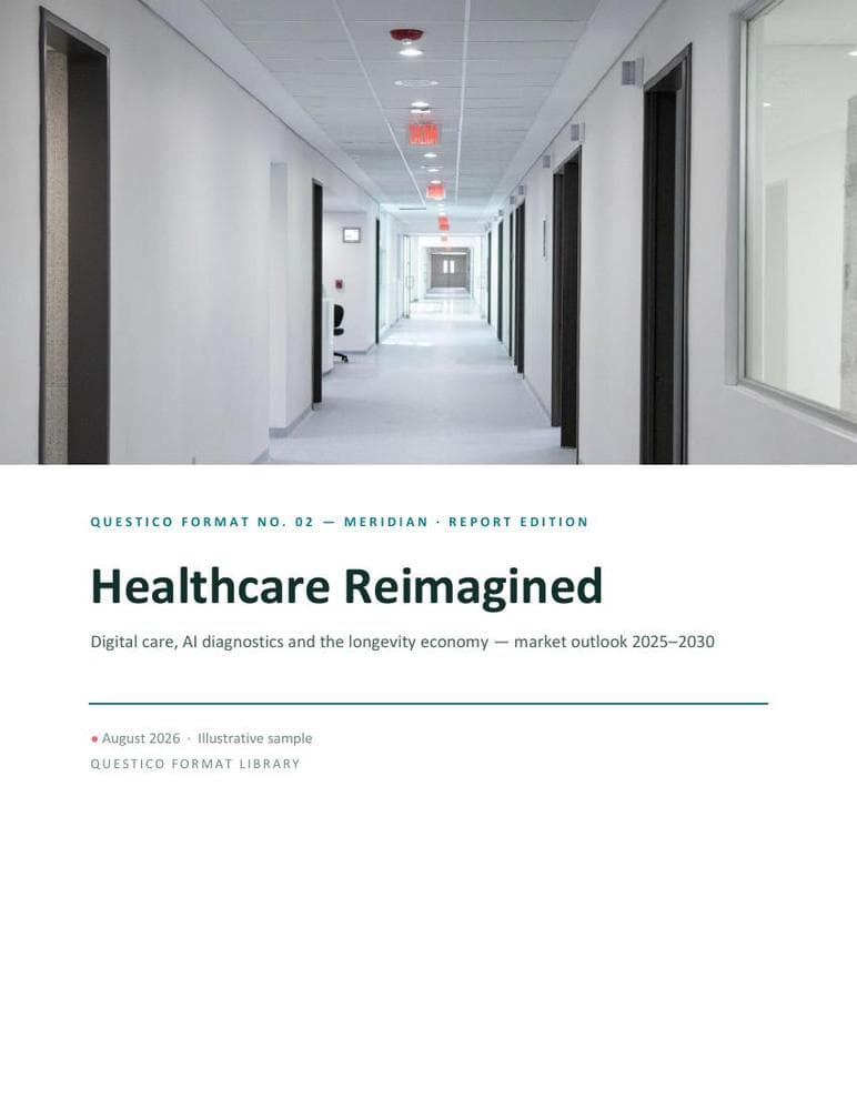 MERIDIAN report format cover — illustrative sample