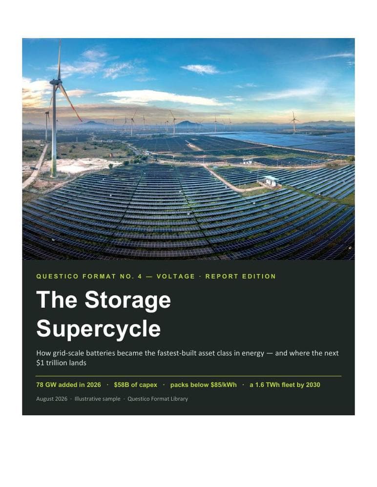 VOLTAGE report format cover — illustrative sample