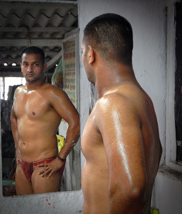 Vikrant Rathore, Founder and Head Coach, in the gym