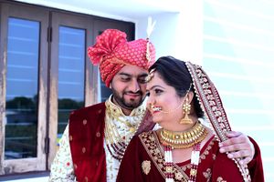 Tanvi and Rishabh, a couple married in Jaipur