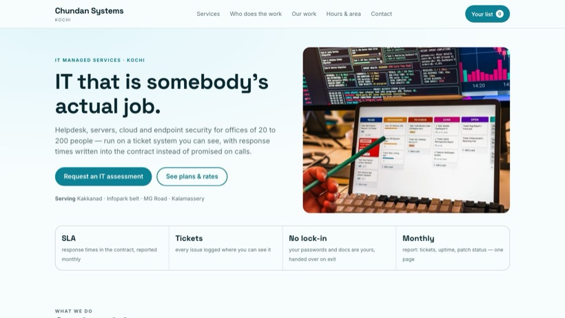 Chundan Systems template preview