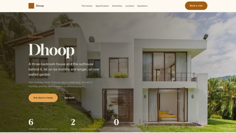 Dhoop template preview