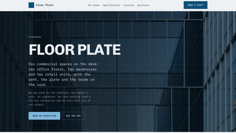 Floor Plate template preview