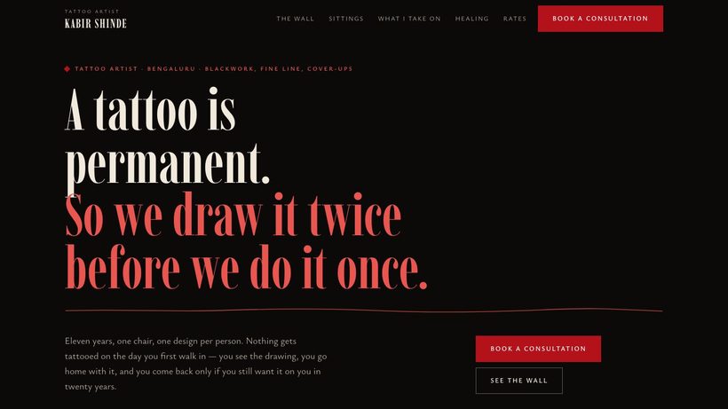 KABIR SHINDE template preview