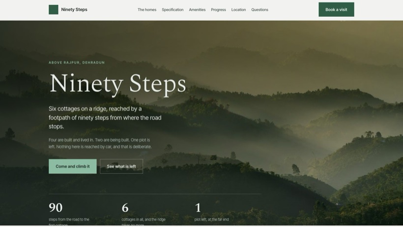Ninety Steps template preview
