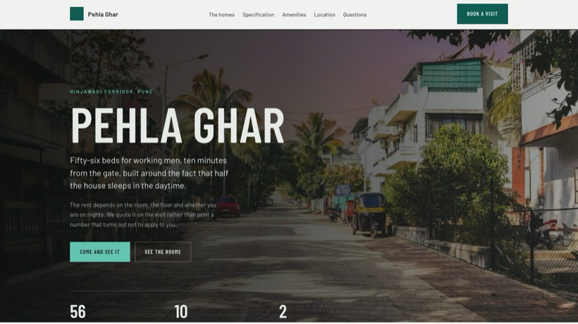 Pehla Ghar template preview
