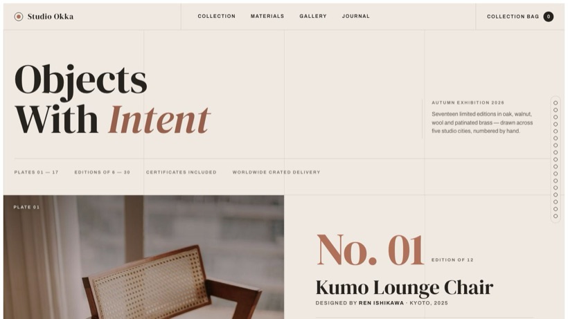 Studio Okka template preview