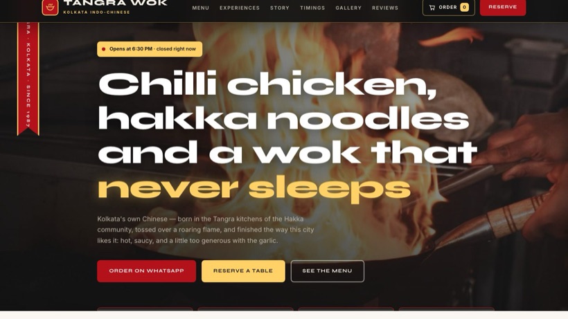 Tangra Wok template preview